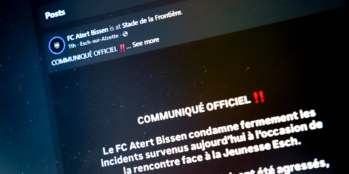 Match géint d'Jeunesse: Biissener Supporter sinn aggresséiert a blesséiert ginn | © Radio 100,7