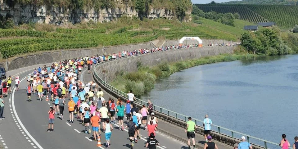 Iwwer 6.000 Leefer dëst Joer: Stéisst d'Route du Vin un hir Grenzen? | © World's Marathons