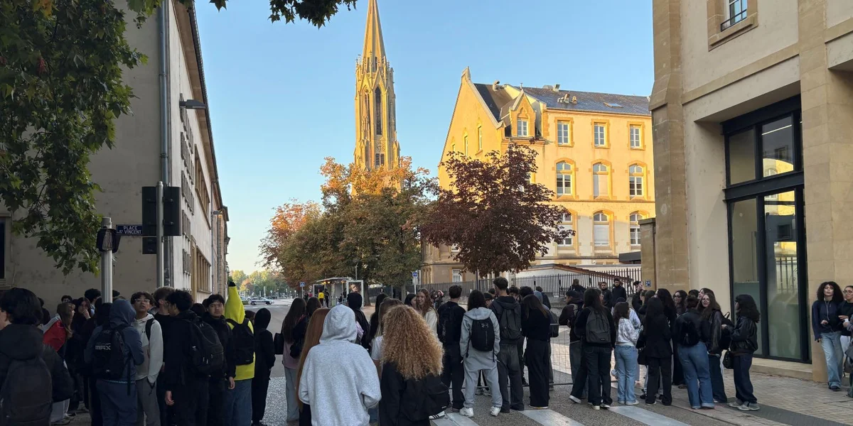 Schülerprotester: Wéi ass d'Situatioun zu Metz? | © Paule Rodesch