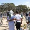 Drëtte Joresdag: Gedenkzeremonië fir d'Affer vun der Hamas-Attack de 7. Oktober  | © EPA/ABIR SULTAN