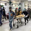 Daach vu Schoul agefall: Op d'mannst 28 Schüler:inne kommen am Pakistan ëm d'Liewen | © EPA/ARSHAD ARBAB