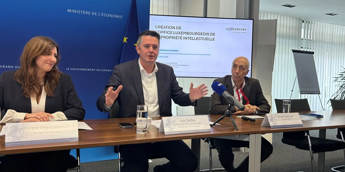 Vun 2028 u soll et eng zentral Ulafstell fir Froen zur Propriété intellectuelle ginn | © Jo Welfringer