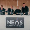 Offizielle Spuetestéch vum NEOS Space Campus: Bauaarbechte sollen 2027 fäerdeg sinn | © SLX Prod