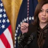 D'Kamala Harris fuerdert eng Waffepaus an der Gazasträif | © picture alliance / Consolidated News Photos | Leigh Vogel - Pool via CNP