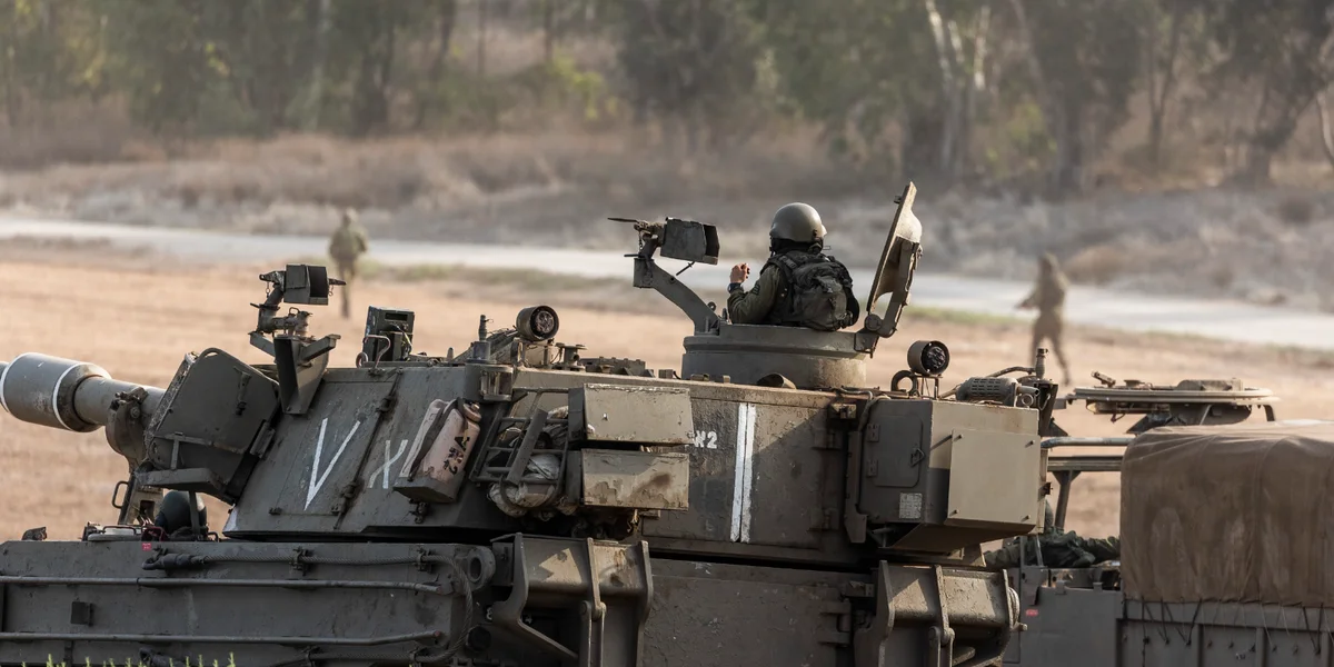 Panzer vun der israelescher Arméi | © picture alliance/dpa | Ilia Yefimovich