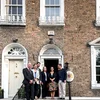 Xavier Bettel a Yuriko Backes op Visitt zu Dublin