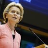 Vott am EU-Parlament: Ursula von der Leyen muss sech tommelen