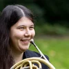 Lucie Krysatis, nei Solo-Cornistin bei den Hamburger Symphoniker
