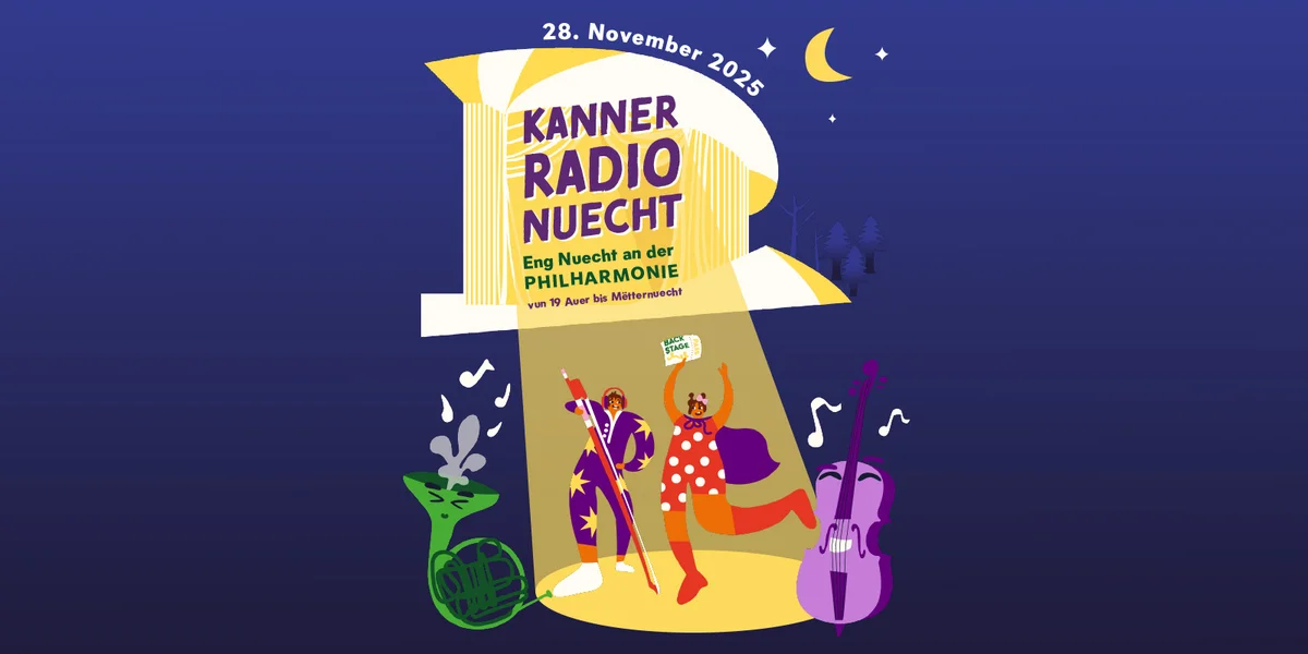 Déi drëtt Kannerradionuecht um Radio 100,7